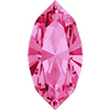 4231 Swarovski Crystal Rose Pink 6x3mm Navette Rhinestones 1 Dozen